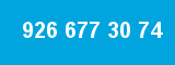 926 677 30 74